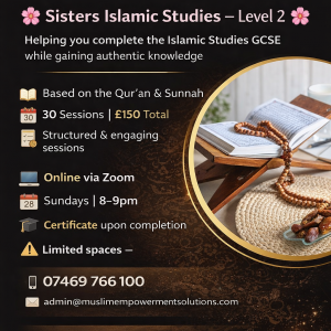 Sisters Islamic Studies Level 2